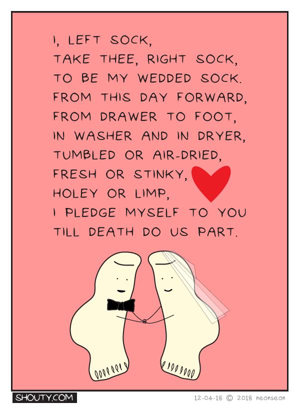 National Sock Day Comic by Shouty
