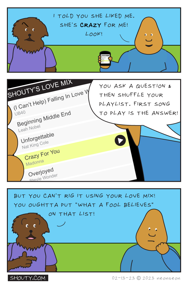 Crazy For You comic